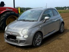 **(ONLY 64K MILEAGE)** 2014 FIAT 500 1.2 S – LOW MILES – SPORTY SPEC >>--NO VAT ON HAMMER--<<
