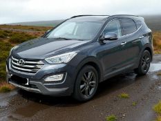 2014 HYUNDAI SANTA FE PREMIUM SE CRDI 4WD – 123K MILES >>--NO VAT ON HAMMER--<<