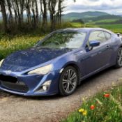 2012 TOYOTA GT86 D-4S 2.0 PETROL MANUAL COUPE >>--NO VAT ON HAMMER--<<