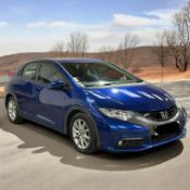 2012 HONDA CIVIC 2.2 I-DTEC SE – £20 ROAD TAX, 2 KEYS >>--NO VAT ON HAMMER--<<