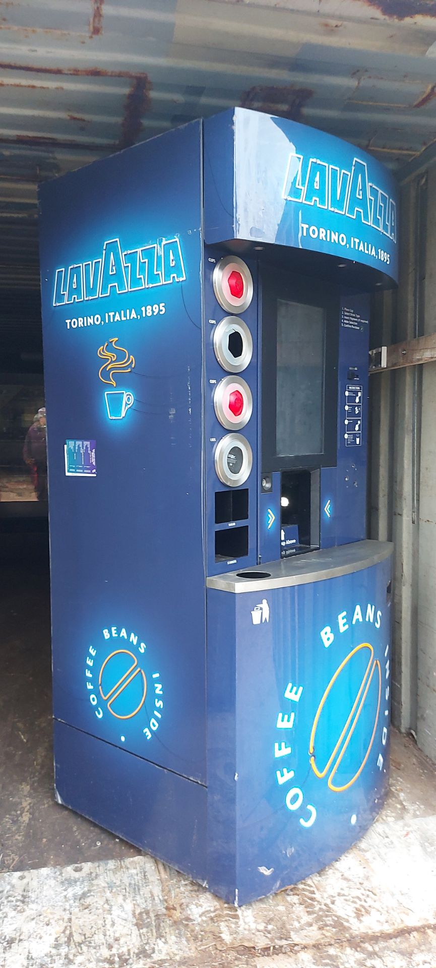 CANTO MEDIA BEAN 2 CUP MEDIA SCREEN 12 OUNCE COFFEE MACHINE - Image 3 of 3