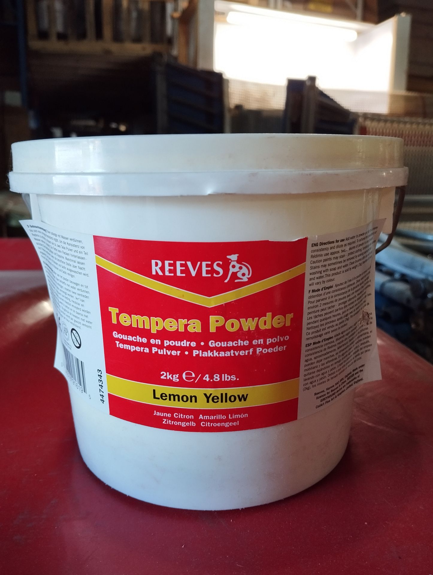 POWDER PAINT JOBLOT OF 104 X 2KG TEMPERA PALLET B - Image 3 of 7