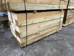 36NO 150X150X2200 TANALISED FENCE POSTS