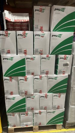 1X PALLET WITH BOPP TAPE 48MM X 66MTR WHITE (AWAITING INSPECTION) RRP £3084