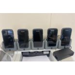 10 X HONEYWELL CT50 HANDHELD SCANNER COMES WITH 5-PORT CHARGING DOCK