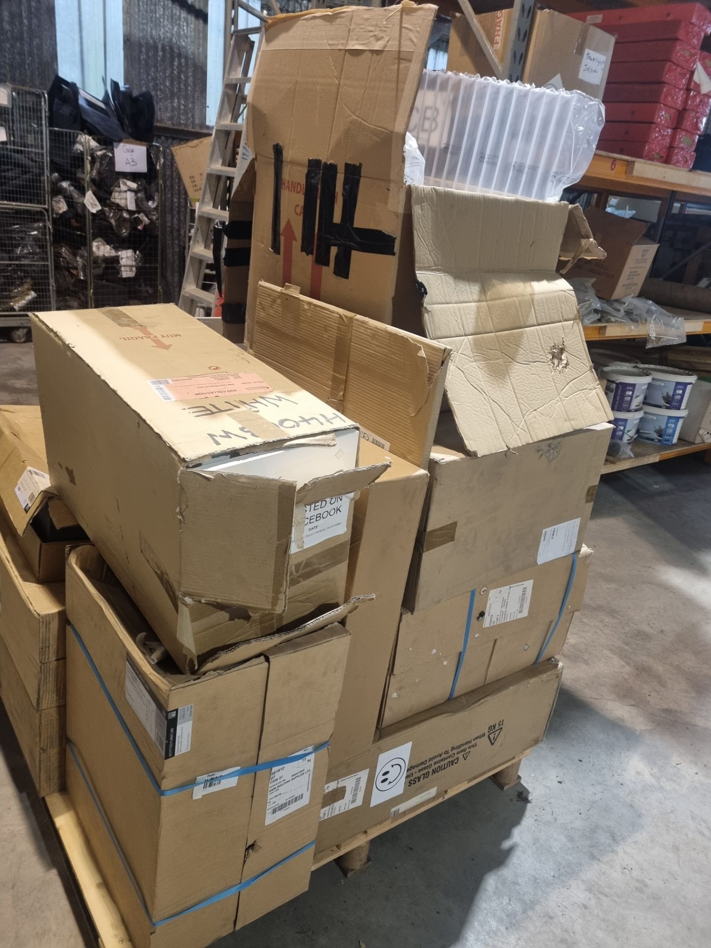 RESELLER JOBLOT PALLET HOME PLUMBING ELECTRICAL DIY TOOLS FURNITURE ASSORTED ITEMS P3