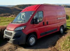 **(ONLY 65 K MILEAGE)** 2015 PEUGEOT BOXER L2 MWB 2.2 TDCI – 15 REG