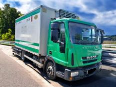 2013 IVECO EUROCARGO 7.5 TON AUTOMATIC FRIDGE TRUCK >>--NO VAT ON HAMMER--<<