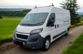 **(ONLY72 K MILEAGE)** 2014 PEUGEOT BOXER 335 PROFESSIONAL L3H2 LWB>>--NO VAT ON HAMMER--<<