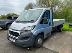 2017 PEUGEOT BOXER 2.0 LWB DROPSIDE (17 REG)