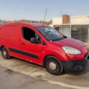 2012 PEUGEOT PARTNER 625 S 1.6 HDI 75 PANEL VAN