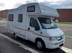 2004 PEUGEOT BOXER 290 LX SWB HDI ELDDIS COMPASS AVANTGARDE 4 BERTH MOTORHOME
