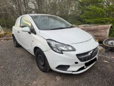2017 VAUXHALL CORSA CDTI VAN – 1.3 DIESEL – 150K MILES – MANUAL – WHITE >>--NO VAT ON HAMMER--<<