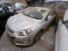 2012 HYUNDAI I40 STYLE GDI – 1.6 PETROL – MANUAL – SILVER – ESTATE >>--NO VAT ON HAMMER--<<