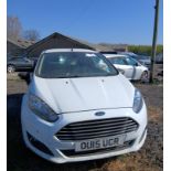 2015 FORD FIESTA ECONETIC TECH TDCI – 1.6 DIESEL – 2 SEAT VAN >>--NO VAT ON HAMMER--<<