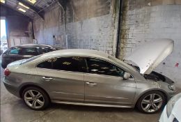 2015 VOLKSWAGEN CC R LINE BLUEMOTION TECH TDI – 2.0 DIESEL – MANUAL – SILVER – NO VAT ON HAMMER