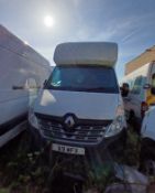 2019 RENAULT TRUCKS MASTER 35 LWB – CURTAINSIDER CAB – 2299CC DIESEL >>--NO VAT ON HAMMER--<<