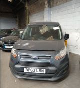 2014 FORD TOURNEO CONNECT ZETEC TDCI – 1.6 DIESEL – MANUAL – GREY – 5 SEATER - NO VAT ON HAMMER