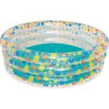 4 X BESTWAY TROPICAL PLAY SWIMMING POOL HUGE RE SALE POTENTIAL RRP £40 EACH