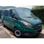 2019 FORD TRANSIT CUSTOM 300 BASE 6-SEATER CREW CAB VAN>>--NO VAT ON HAMMER--<<