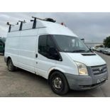 2014 FORD TRANSIT 125 T350 RWD LWB PANEL VAN – DIESEL, MANUAL, WHITE