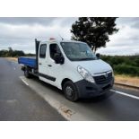 2016 VAUXHALL MOVANO F3500 L3H1 CDTI S/S CREW CAB TIPPER – 7 SEATER