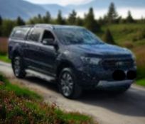 **(ONLY 79K MILEAGE)** 2021 FORD RANGER WILDTRAK DOUBLE CAB 4X4 TDCI>>--NO VAT ON HAMMER--<<