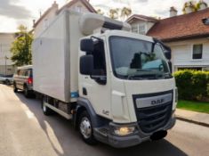2017 DAF LF45 180 7.5 TON REFRIGERATED CHILLER LORRY >>--NO VAT ON HAMMER--<<