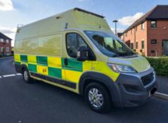 2017 FIAT DUCATO 2.3 MULTIJET EXLWB EXTRA HIGH ROOF AMBULANCE (66 REG)