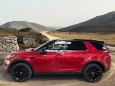 2015 LAND ROVER DISCOVERY SPORT HSE TD4 AUTOMATIC – RED >>--NO VAT ON HAMMER--<<