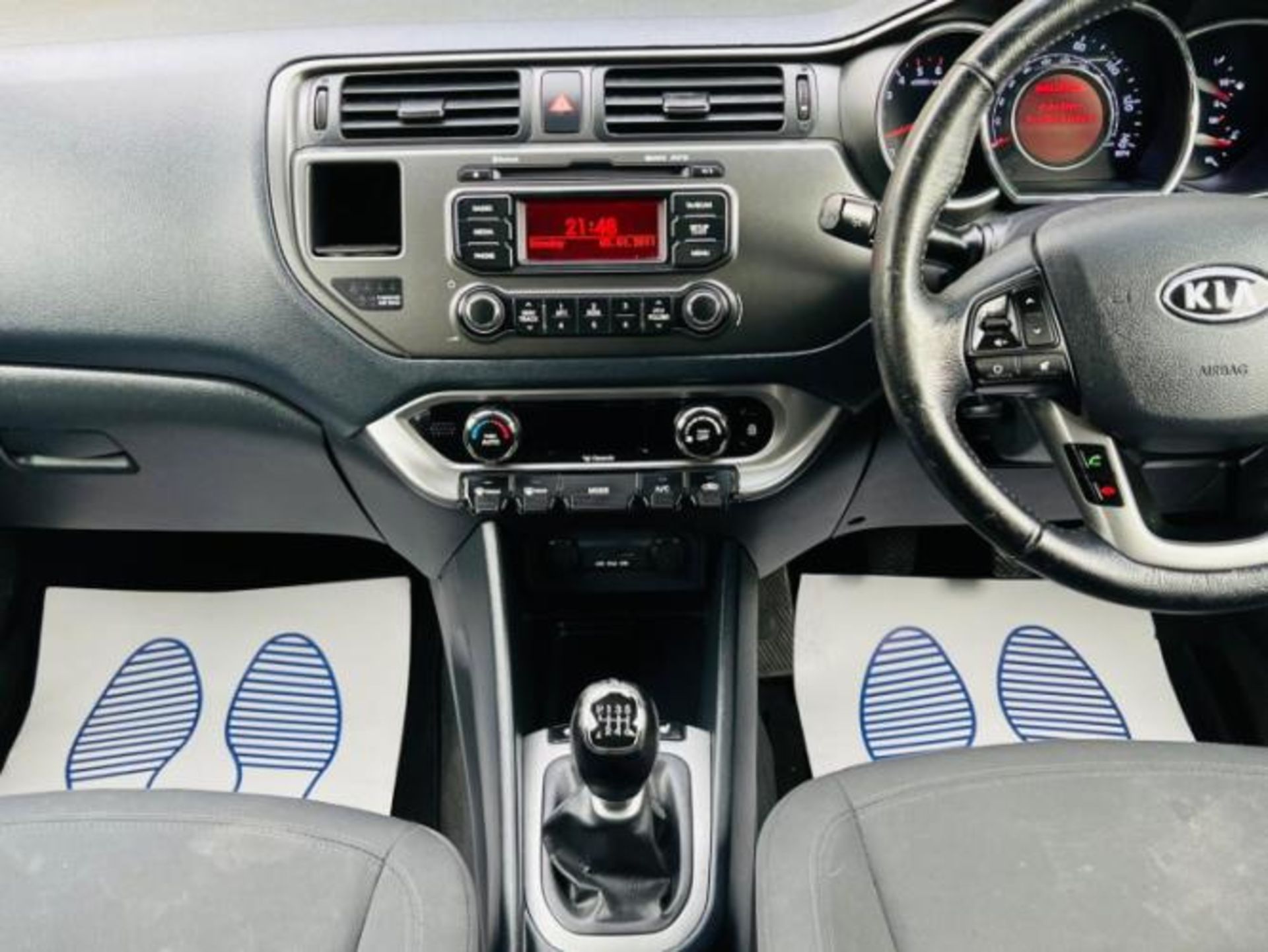 **(ONLY 115K MILEAGE)** 2012 KIA RIO 1.4 CRDI ECODYNAMICS 3 (S/S) 5DR>>--NO VAT ON HAMMER--<< - Image 22 of 41