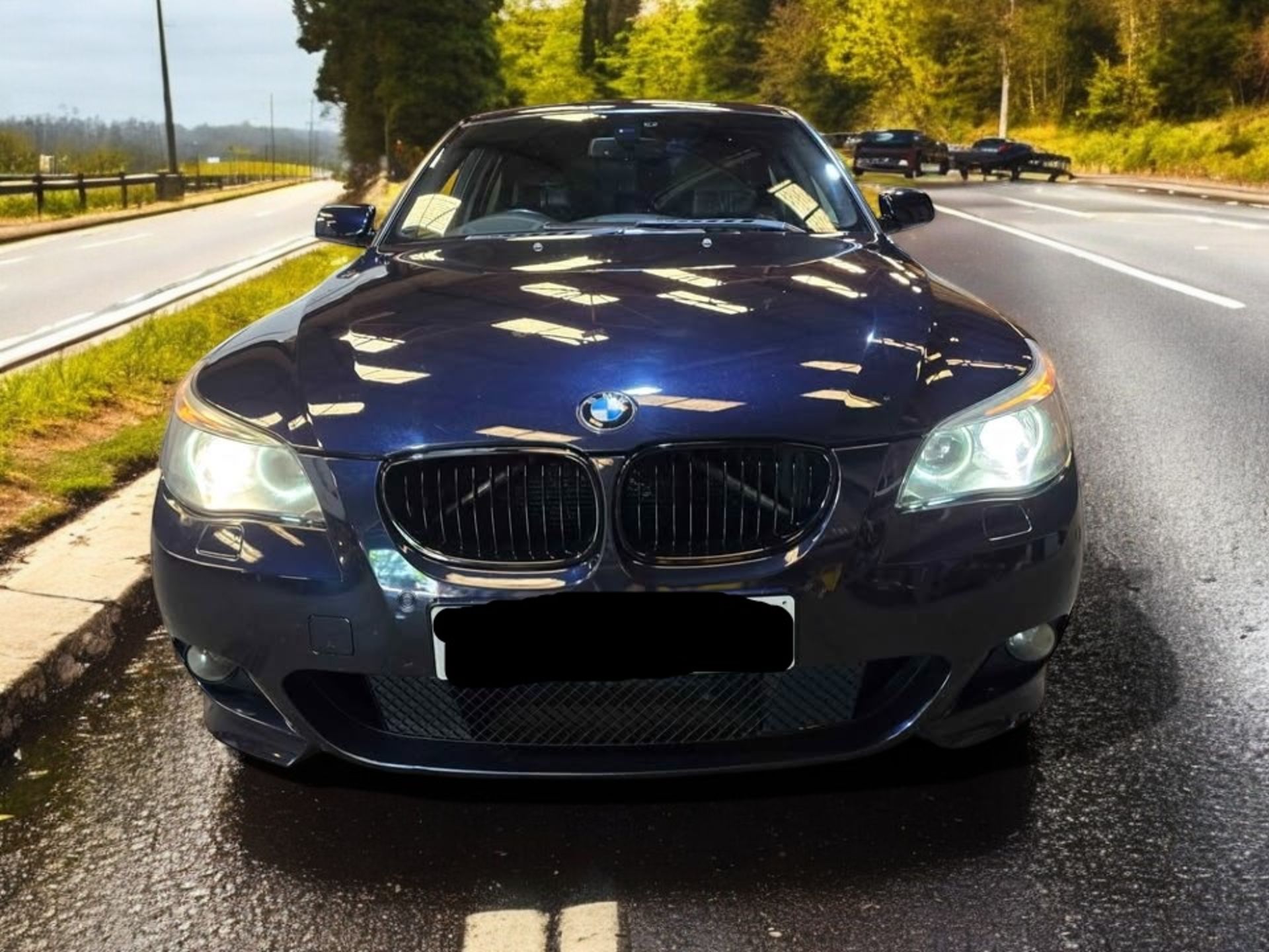 2005 BMW 540I M SPORT AUTO 4.0 V8 SALOON >>--NO VAT ON HAMMER--<< - Image 8 of 18