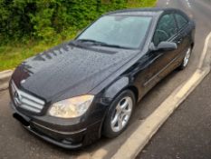 2009 MERCEDES-BENZ CLC200 CDI SE COUPE >>--NO VAT ON HAMMER--<<