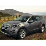 2015 LAND ROVER DISCOVERY SPORT HSE SD4 AUTO – GREY >>--NO VAT ON HAMMER--<<