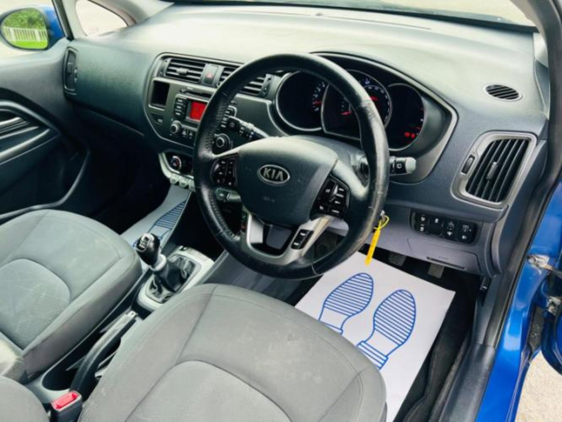 **(ONLY 115K MILEAGE)** 2012 KIA RIO 1.4 CRDI ECODYNAMICS 3 (S/S) 5DR>>--NO VAT ON HAMMER--<< - Image 14 of 41