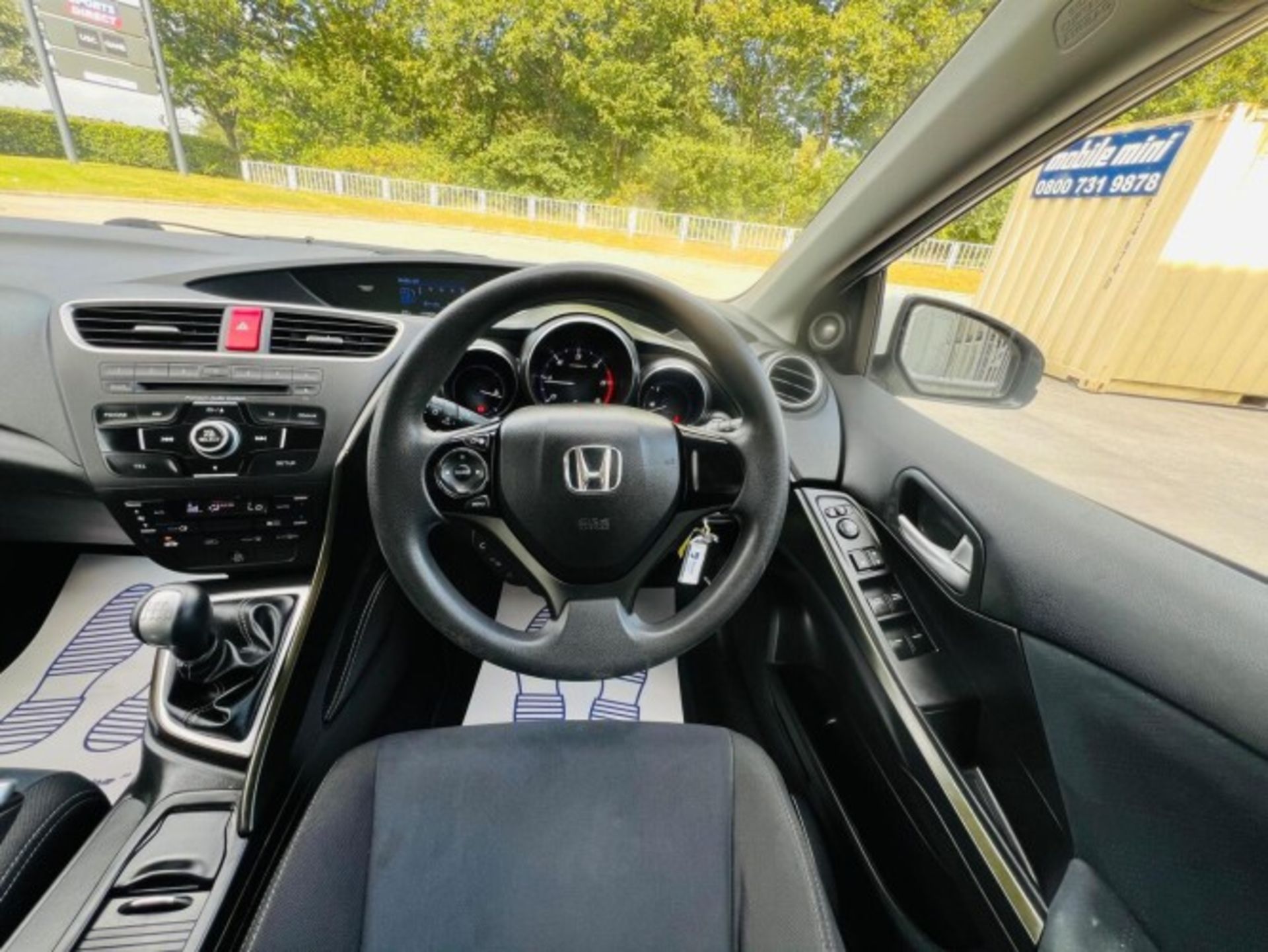 2014 HONDA CIVIC 1.6 I-DTEC S (S/S) 5DR >>--NO VAT ON HAMMER--<< - Image 27 of 36