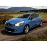 2014 RENAULT CLIO DYNAMIQUE MEDIANAV 1.2 PETROL >>--NO VAT ON HAMMER--<<