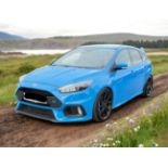 2016 FORD FOCUS RS 2.3 ECOBOOST – 345BHP – 46K MILES – BLUE >>--NO VAT ON HAMMER--<<