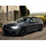2014 BMW 1 SERIES 118D M SPORT – GREY >>--NO VAT ON HAMMER--<<