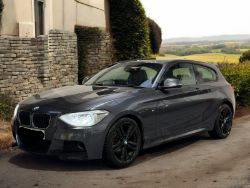 2014 BMW 1 SERIES 118D M SPORT – GREY >>--NO VAT ON HAMMER--<<