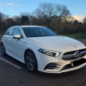 2019 MERCEDES-BENZ A 200 AMG LINE AUTO – WHITE >>--NO VAT ON HAMMER--<<