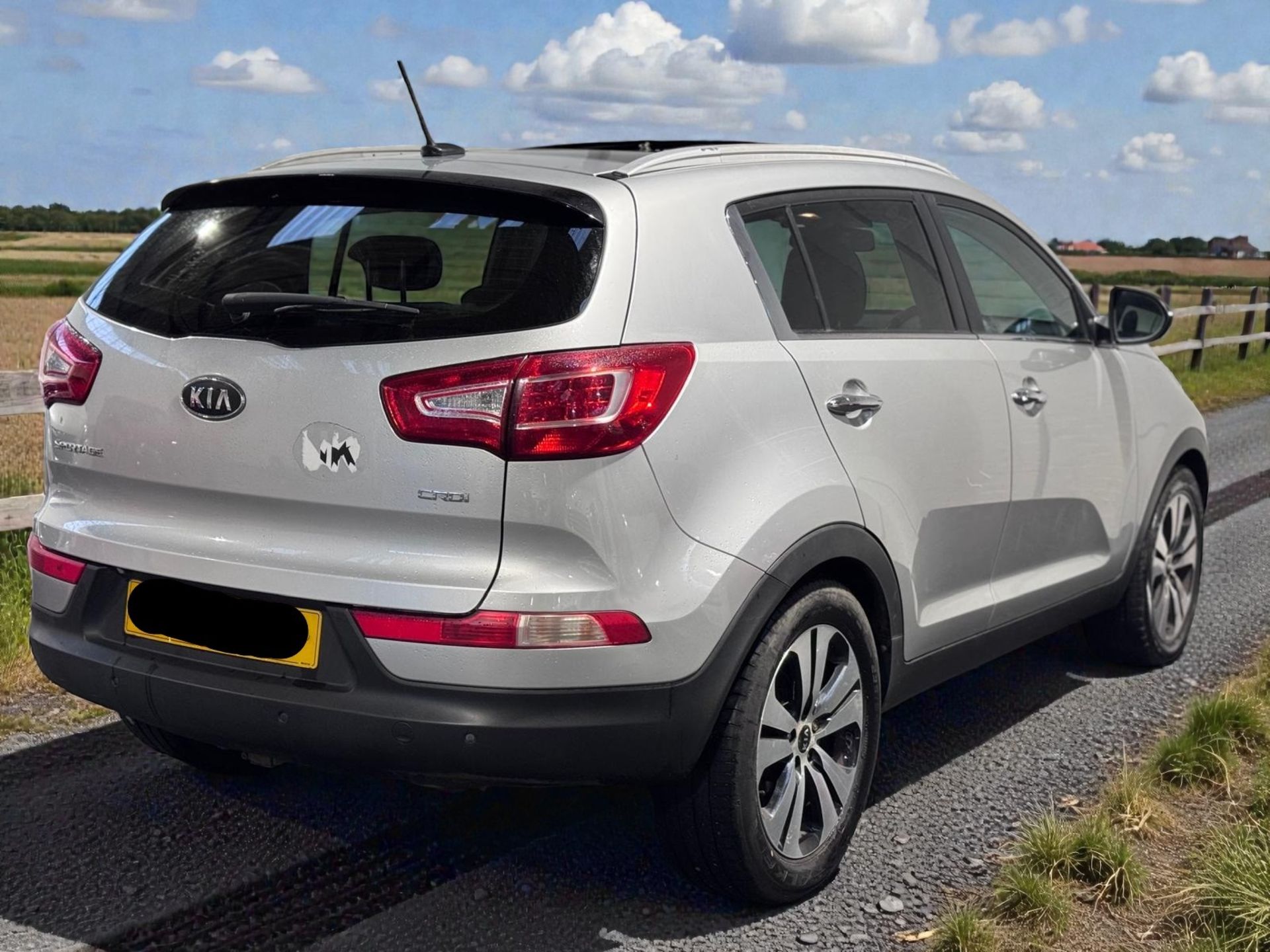 2012 KIA SPORTAGE KX-3 SAT NAV CRDI >>--NO VAT ON HAMMER--<< - Image 3 of 43