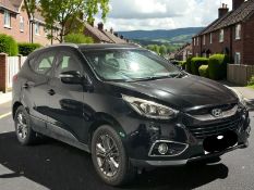 2014 HYUNDAI IX35 SE CRDI – BLACK >>--NO VAT ON HAMMER--<<