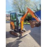 DOOSAN DX19 MINI DIGGER / EXCAVATOR – FULL CAB