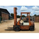 TOYOTA 4FDF25 DIESEL FORKLIFT – 2.5 TON CAPACITY >>--NO VAT ON HAMMER--<<