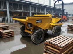 2019 THWAITES 3 TONNE 4X4 DUMPER – ONLY 700 HOURS – ROAD LEGAL