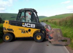 JCB TELETRUK TLT35D 4X4 WASTEMASTER TELEHANDLER – 2019 – BALE CLAMP