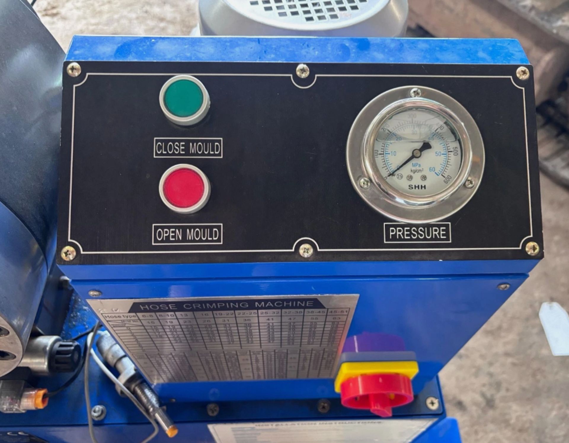 NEW CHAMPS P20 HYDRAULIC AUTOMATIC HOSE PIPE CRIMPING MACHINE - Image 5 of 10