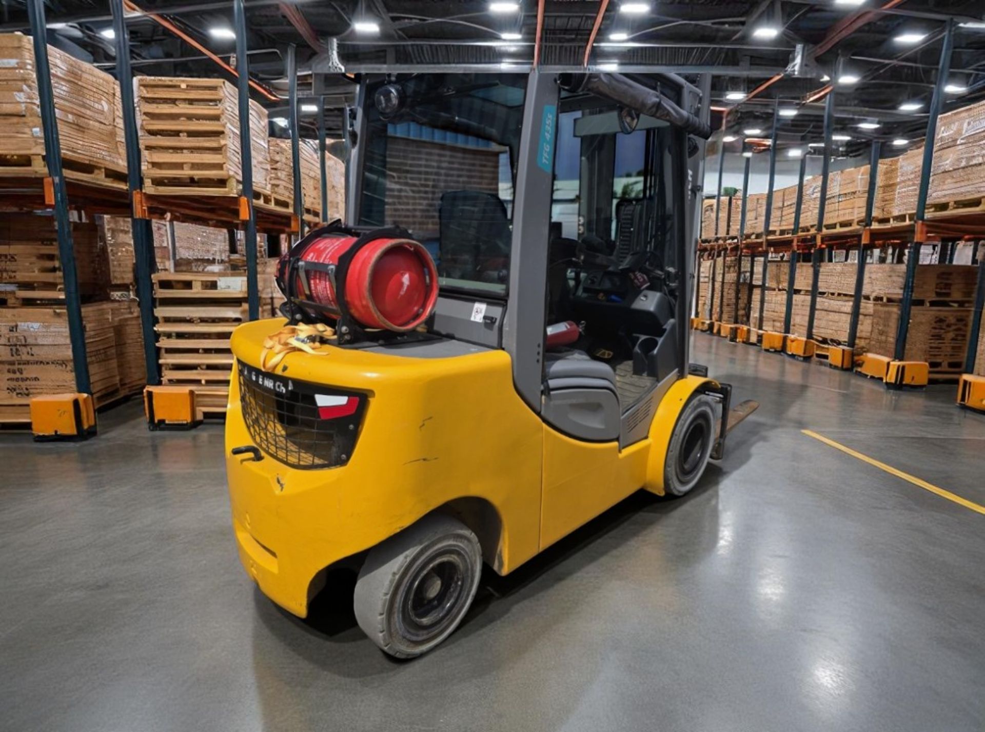 2017 JUNGHEINRICH DFG535S LPG FORKLIFT - Image 3 of 7