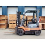 2007 TOYOTA 7FGF18 FORKLIFT – CONTAINER SPEC